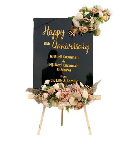 Papan Bunga Akrilik Ketundan