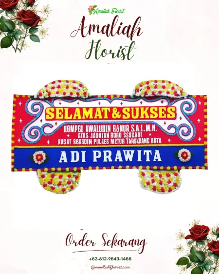Papan Bunga Ucapan Selamat Ketundan
